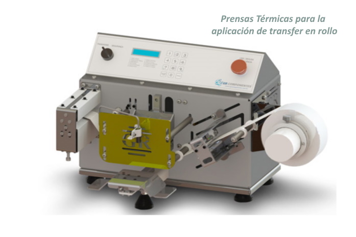 Prensa térmica industrial